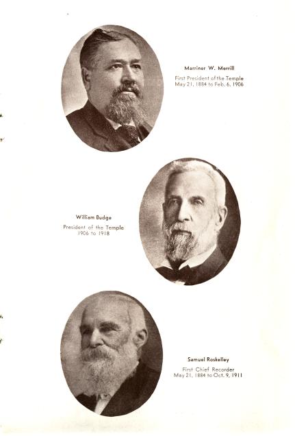 Early Temple Presidents and Recorder