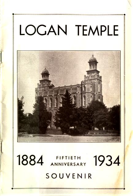 Logan Temple 1884 - 1934
